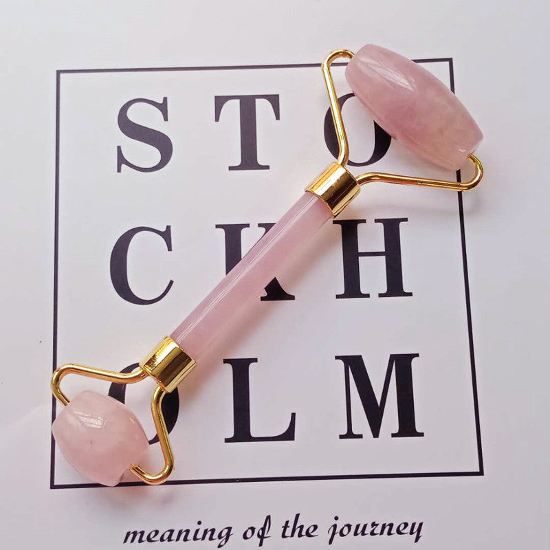 Crystal Jade Roller Face-lifting Double-head Massager