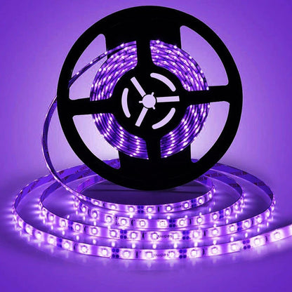 Tiras de luces LED moradas