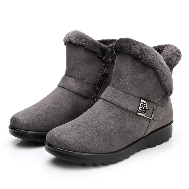 Plush Snow Boots