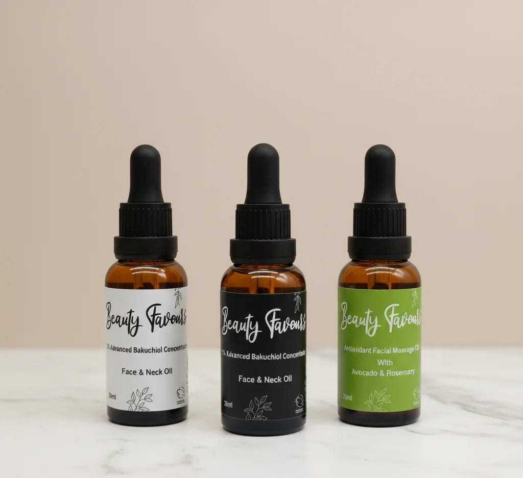 Antioxidant Facial Massage Oil with Avocado and Rosemary