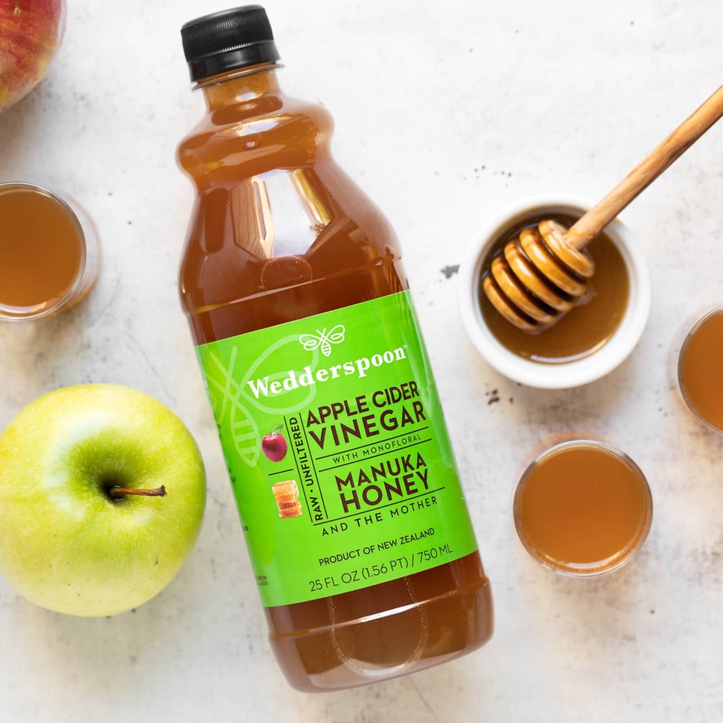Wedderspoon Apple Cider Vinegar with Manuka Honey Twin Pack 750ml