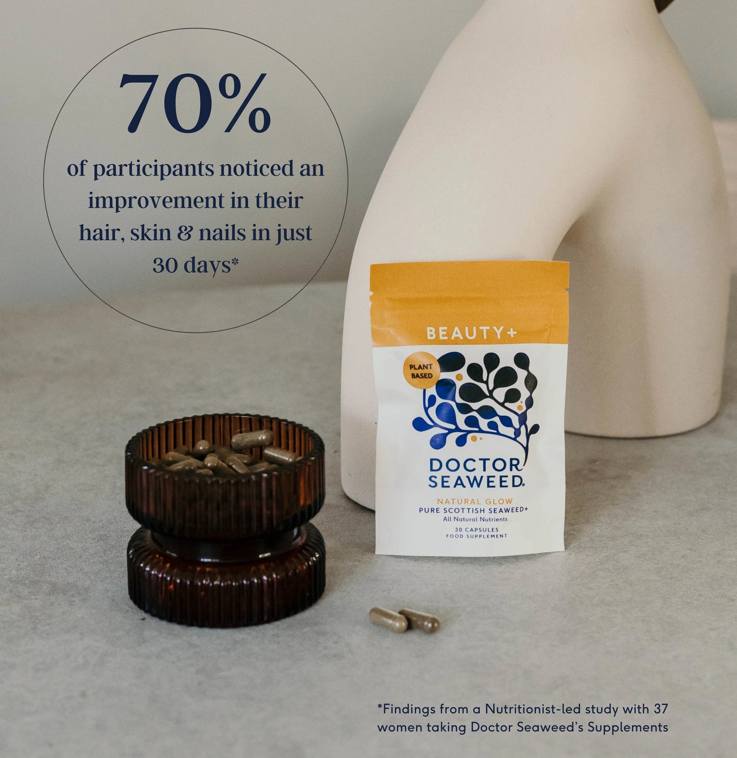 Doctor Seaweed Beauty+ Pure Seaweed Supplements