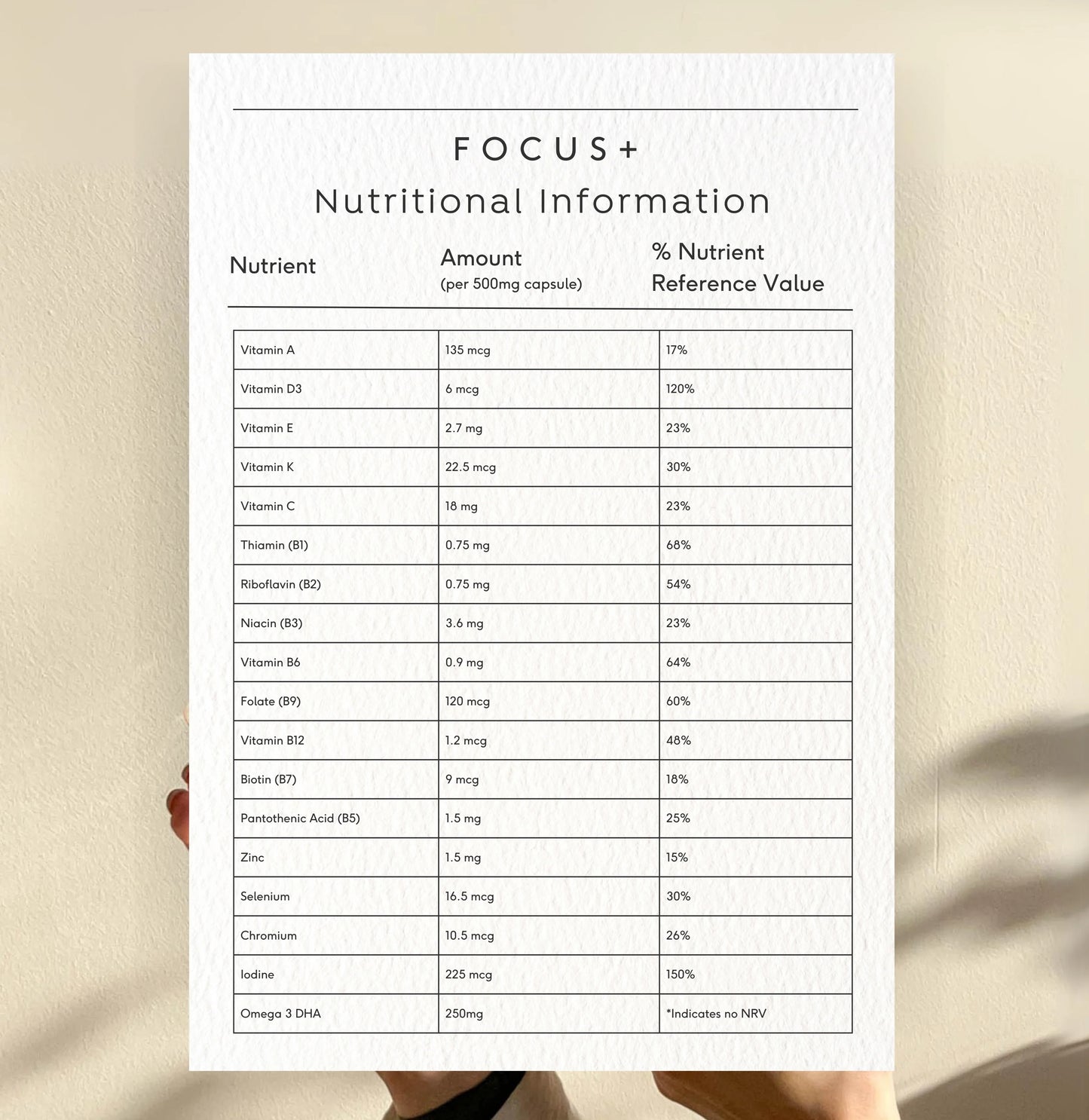 Doctor Seaweed Focus+ Pure Seaweed Supplements