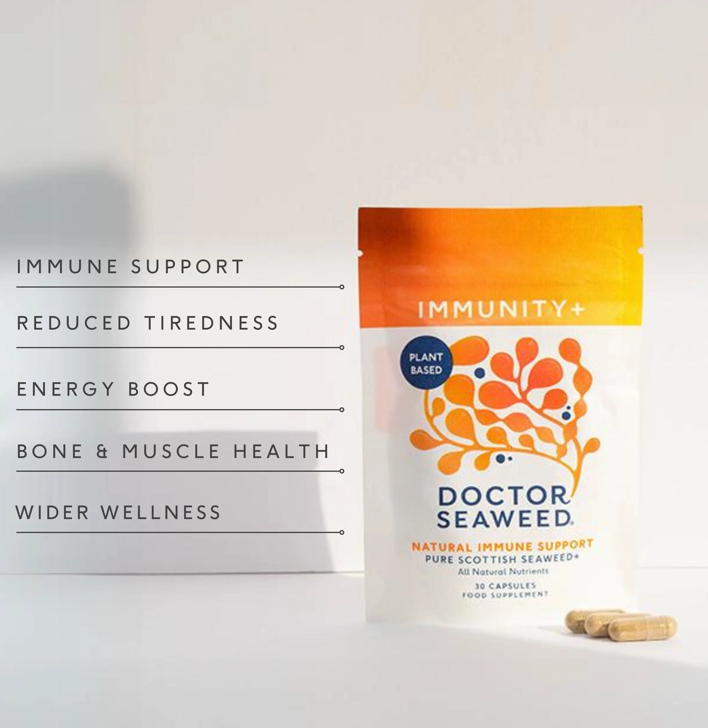 Doctor Seaweed Immunity+ Pure Seaweed Supplements