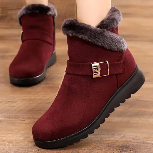 Plush Snow Boots