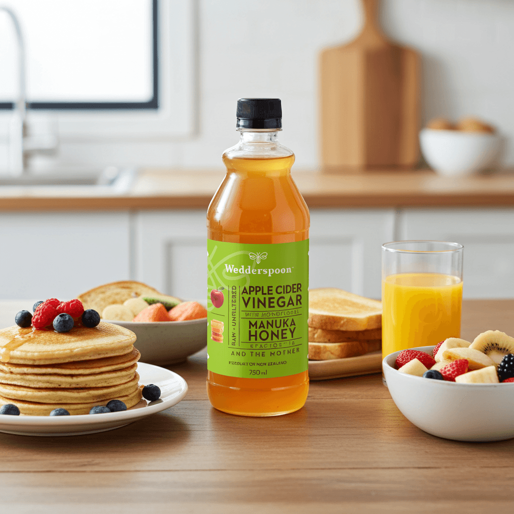 Wedderspoon Apple Cider Vinegar with Manuka Honey Twin Pack 750ml