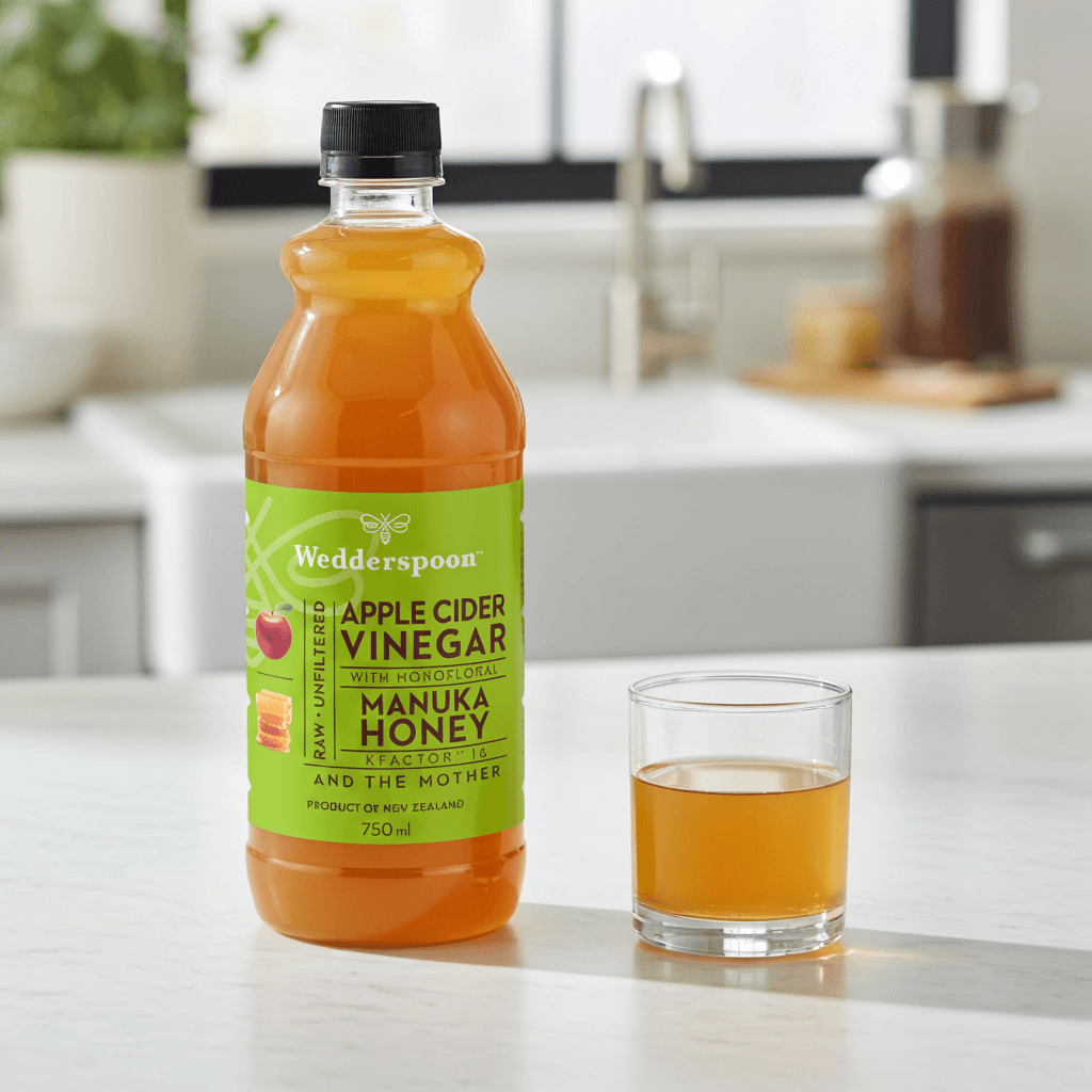 Wedderspoon Apple Cider Vinegar with Manuka Honey Twin Pack 750ml
