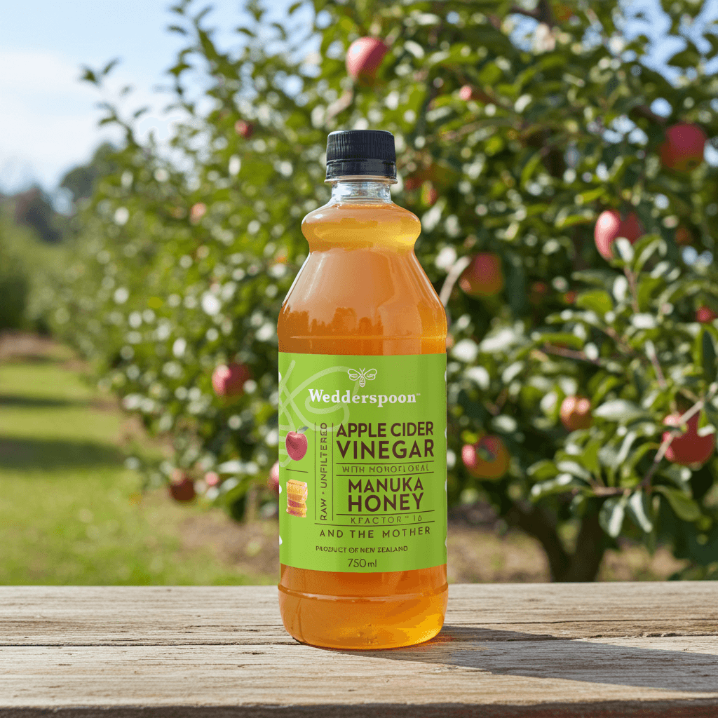 Wedderspoon Apple Cider Vinegar with Manuka Honey Twin Pack 750ml