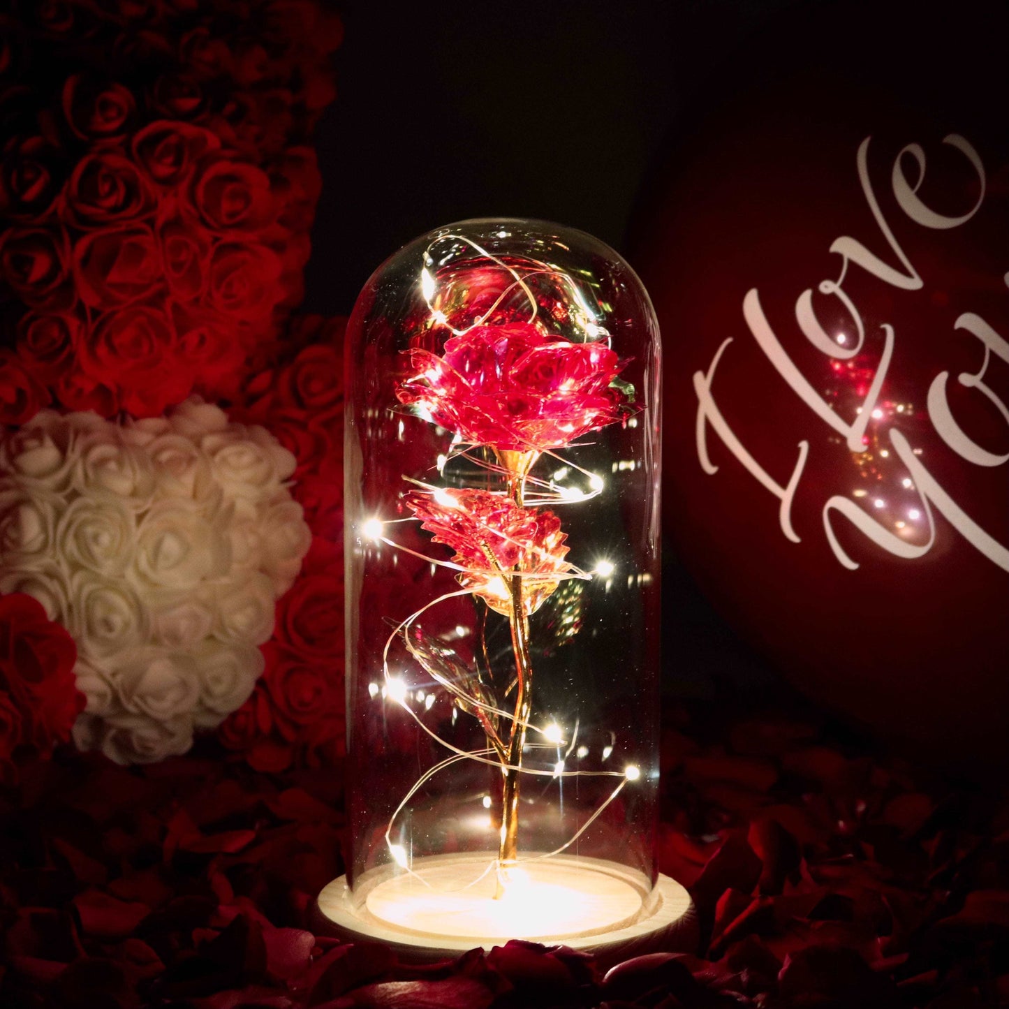 Galaxy Rose Eternal Lamp