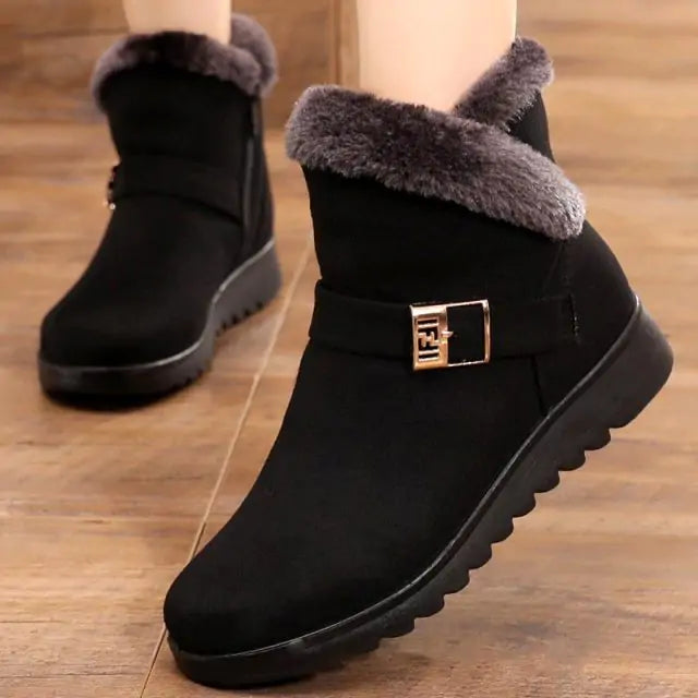 Plush Snow Boots