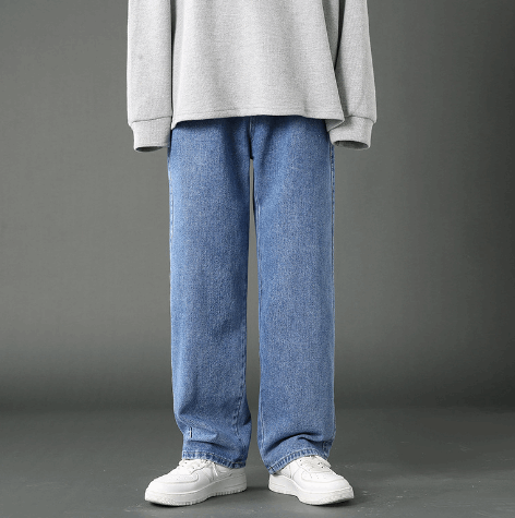 Denim Wide-leg Jeans