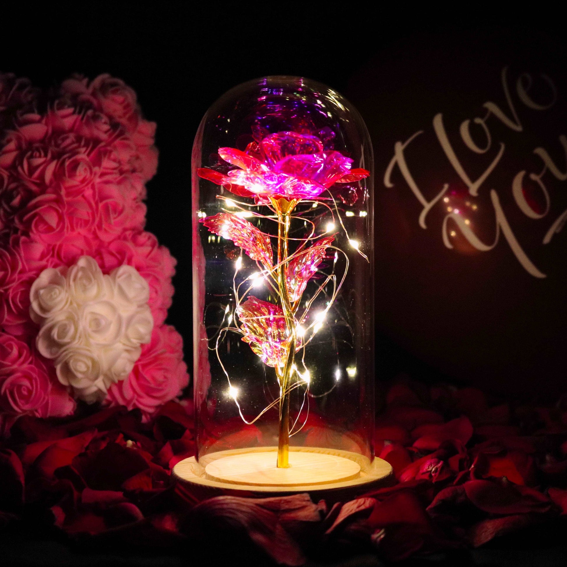 Galaxy Rose Eternal Lamp