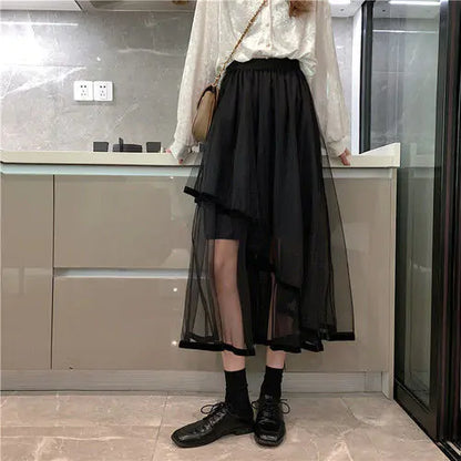 Solid Korean Style Skirt