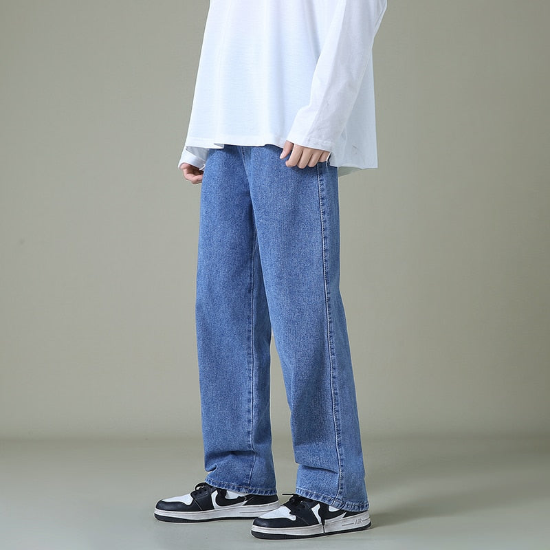 Denim Wide-leg Jeans