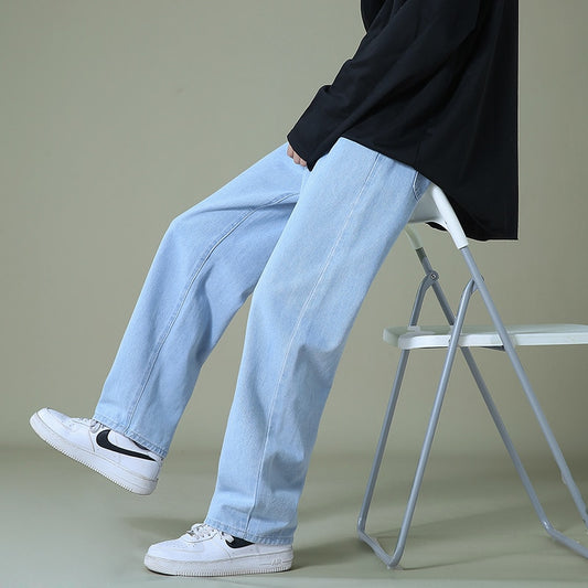 Denim Wide-leg Jeans